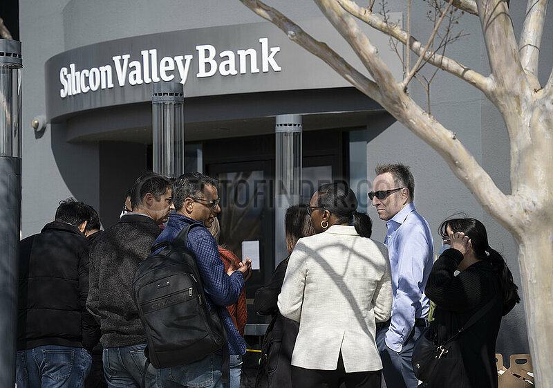 US-amerikanisches Kalifornien-Silicon Valley Bank