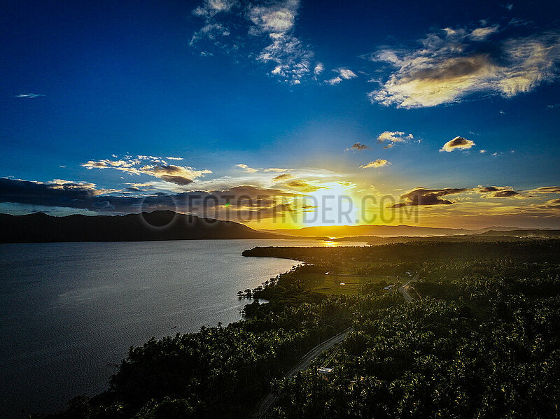 Drohnenaufnhame von Biliran Island