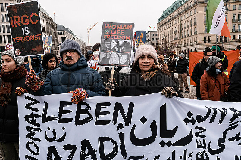 Iran Demo in Berlin