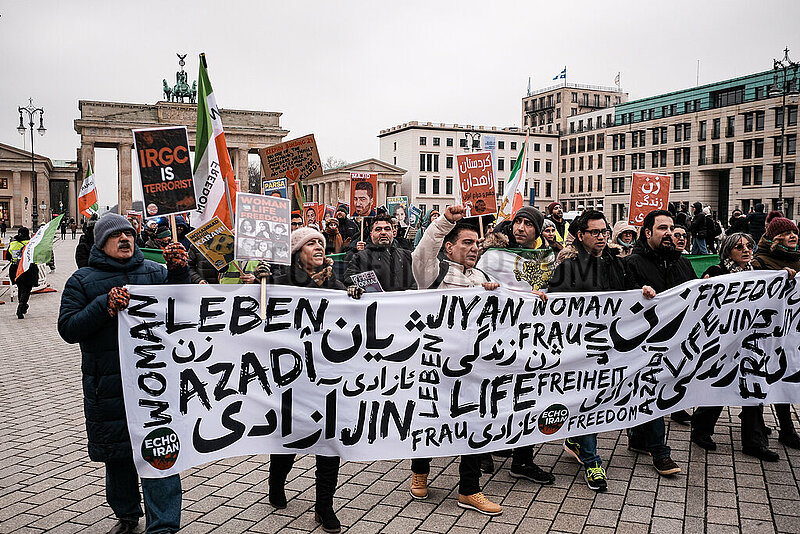 Iran Demo in Berlin