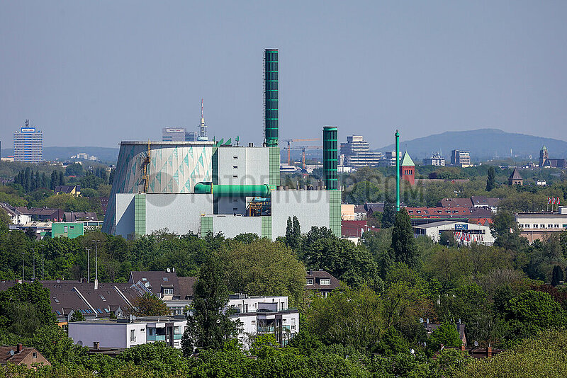 Stadtwerke Duisburg,  Heizkraftwerk Duisburg-Wanheim,  Ruhrgebiet,  Nordrhein-Westfalen,  Deutschland