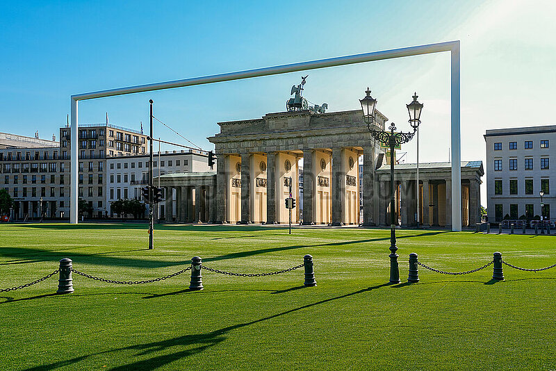 Fanmeile am Brandenburger Tor in Berlin