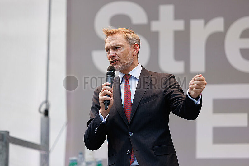 Europwahlkampf-Endspurt der FDP in Düsseldorf