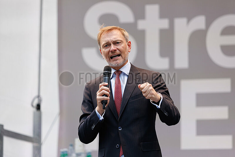 Europwahlkampf-Endspurt der FDP in Düsseldorf