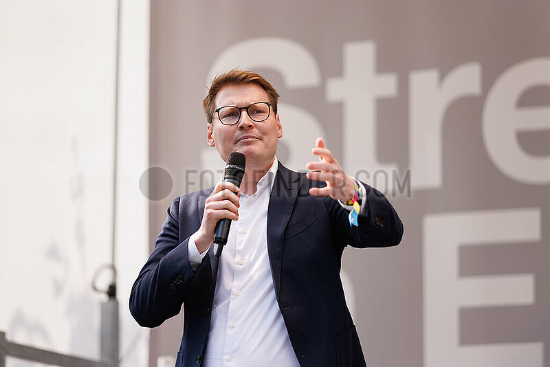 Europwahlkampf-Endspurt der FDP in Düsseldorf
