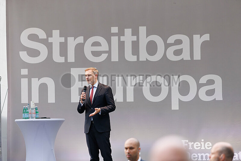 Europwahlkampf-Endspurt der FDP in Düsseldorf
