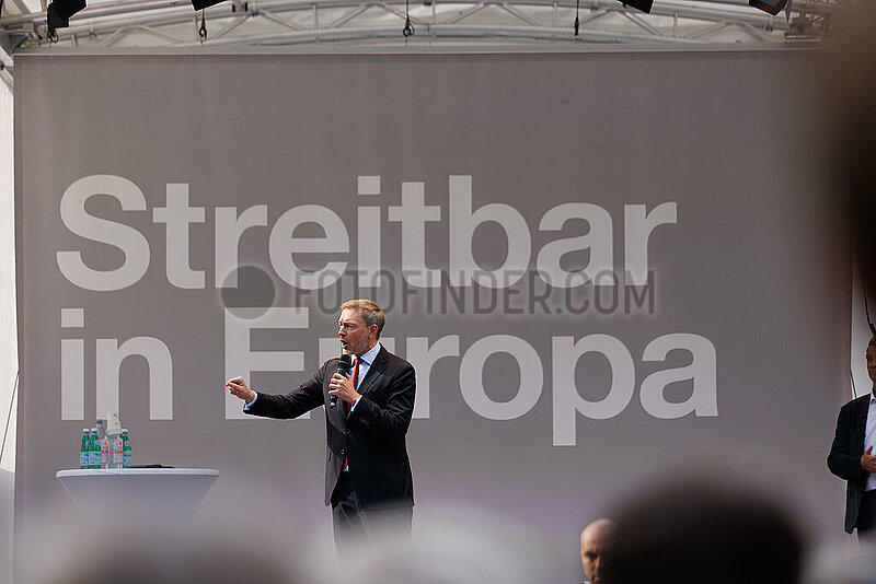 Europwahlkampf-Endspurt der FDP in Düsseldorf
