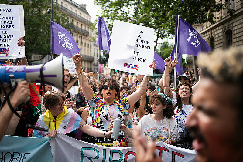 Pride / Christopher Street Day 2024 in Paris