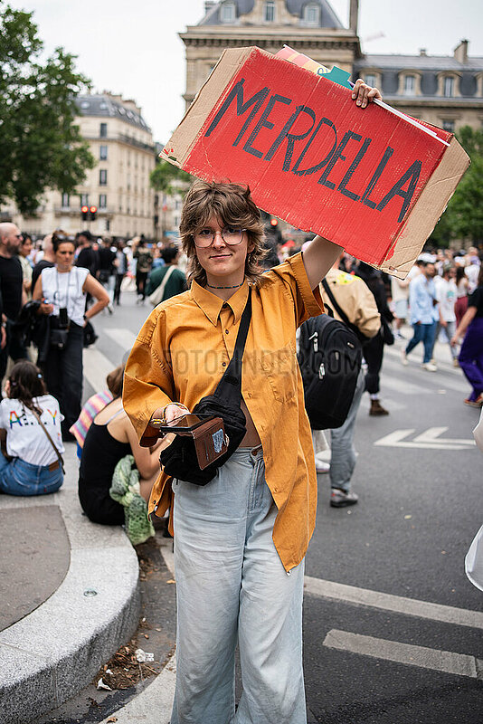 Pride / Christopher Street Day 2024 in Paris