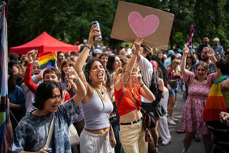 Pride / Christopher Street Day 2024 in Paris