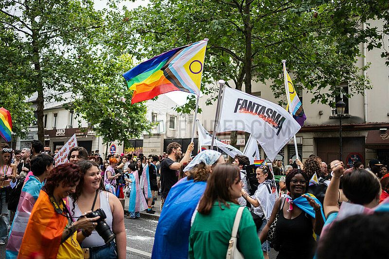 Pride / Christopher Street Day 2024 in Paris
