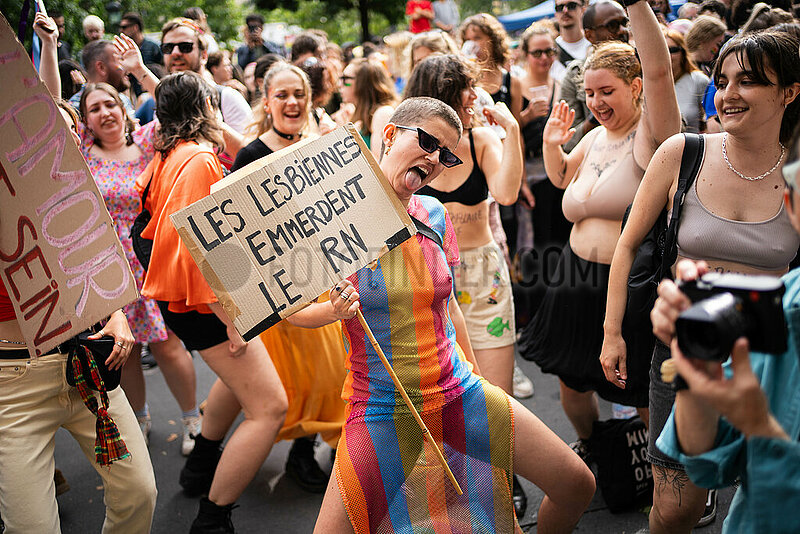 Pride / Christopher Street Day 2024 in Paris