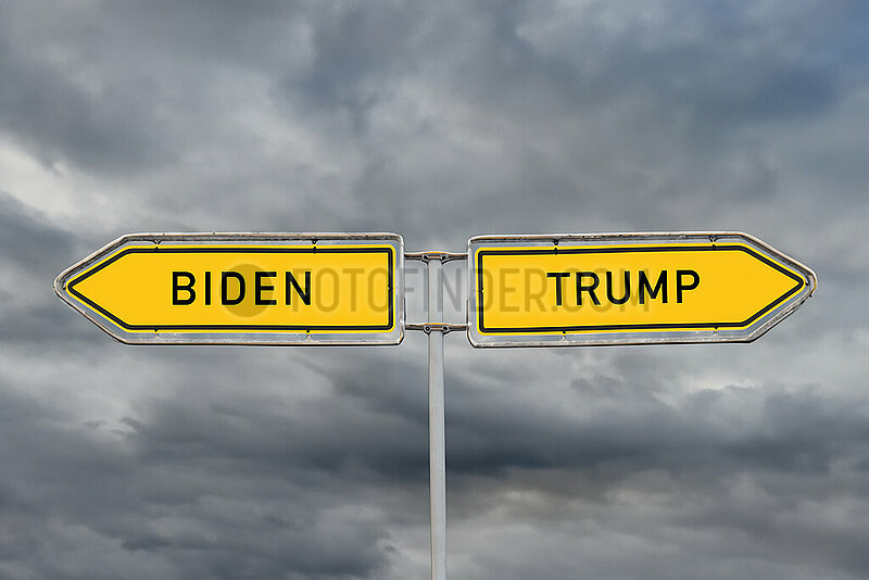 Biden und Trump im Wahlkampf