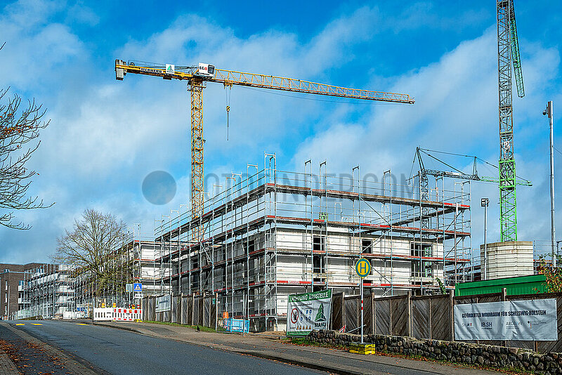 Baustelle in Schleswig
