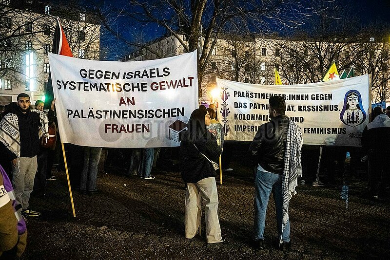 Demonstration gegen patriarchale Gewalt an FLINTA in München