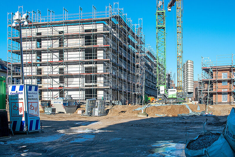 Baustelle in Schleswig