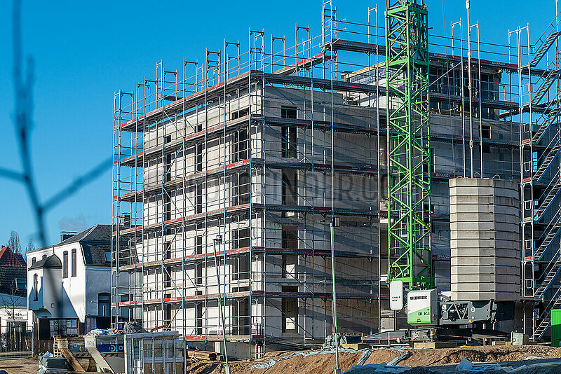 Baustelle in Schleswig