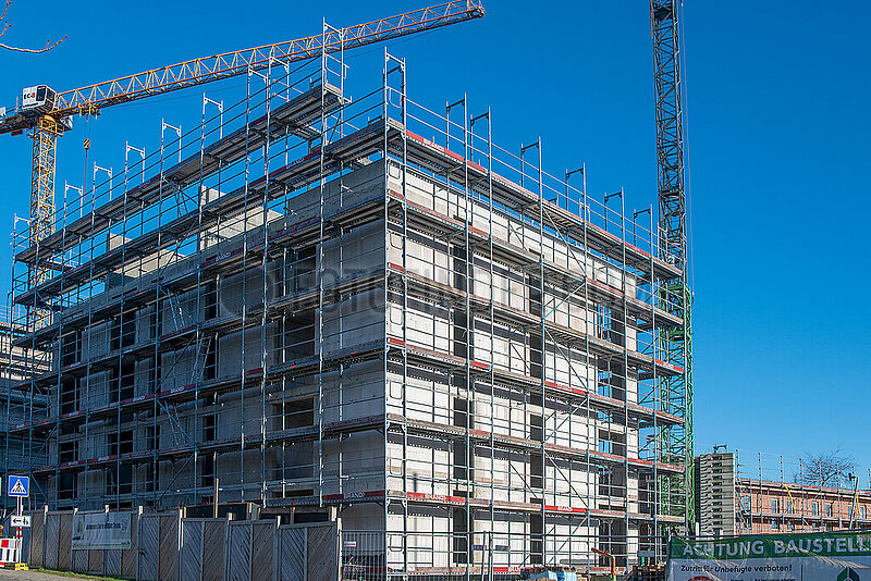 Baustelle in Schleswig