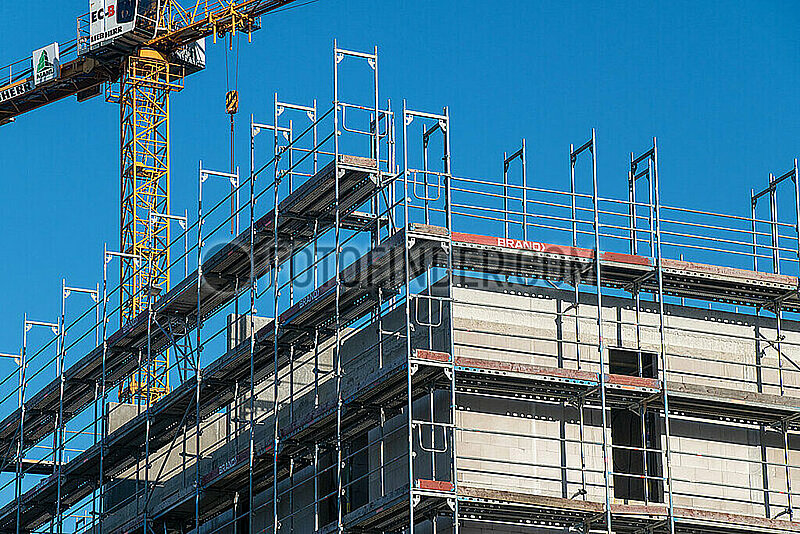 Baustelle in Schleswig