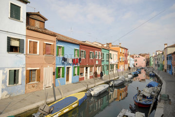 Venedig im Winter - Burano