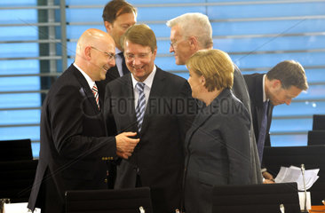 Albig + Pofalla + Kretschmann + Merkel
