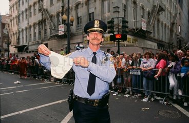 Polizist im Mardi Gras
