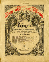 Lohengrin  Klaviernoten  1898