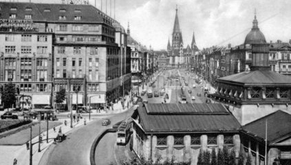 D-Berlin  1920  Tauentzienstrasse mit KaDeWe