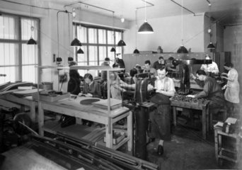 Arbeiter in einer Textilfabrik