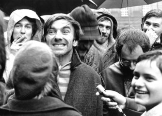 Berlin  1968 Rudi Dutschke  Studentenrevolte