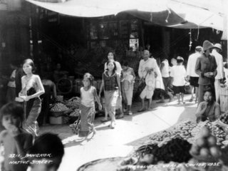 Bangkok  Native Street 1935