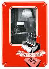Polydor Plattenspieler  Werbung  1950