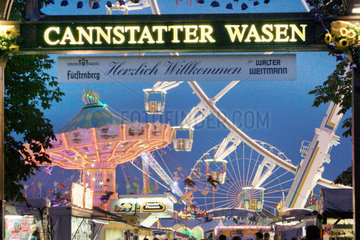 Das zweitgroesste Volksfest in Deutschland: der Cannstatter Wasen.