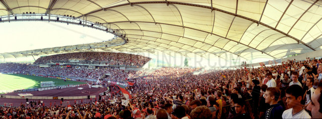 Gottllieb-Daimler-Stadion in Stuttgart - Heimstadion des VfB Stuttgart.
