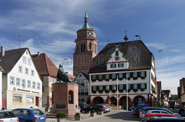 Marktplatz von Weil der Stadt.