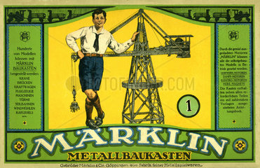 alter Maerklin Metallbaukasten  1928