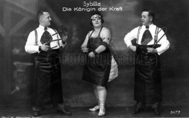 Sybilla  Koenigin der Kraft  1910