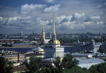 Blick auf Sankt Petersburg