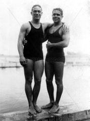 Zwei Schwimmer