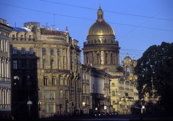 Prachtstrasse in Sankt Peterburg