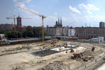 Grundsteinlegung Humboldtforum am Schlossplatz
