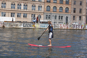 Stand-up Paddling in Kopenhagen