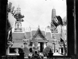 Bangkok  Tempel Wat Pra Keo  Tempel des Smaragd Buddhas