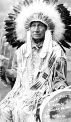 Indianerhaeuptling Sioux