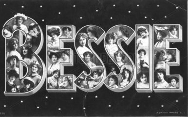 Bessie Schriftzug