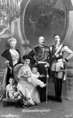 Familie von Hohenzollern  1900