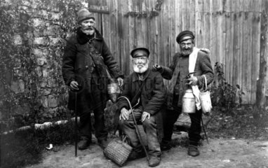 Drei Landstreicher  1900