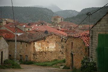 Ortschaft auf dem Jakobsweg - Camino de Santiago