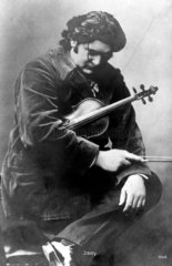 Portraet von Isay mit Geige