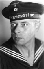 Portraet eines Kriegsmarinesoldaten
